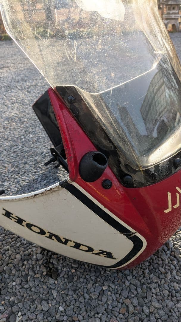 画像更新　HONDA CBX INTEGRA カウル 赤/白