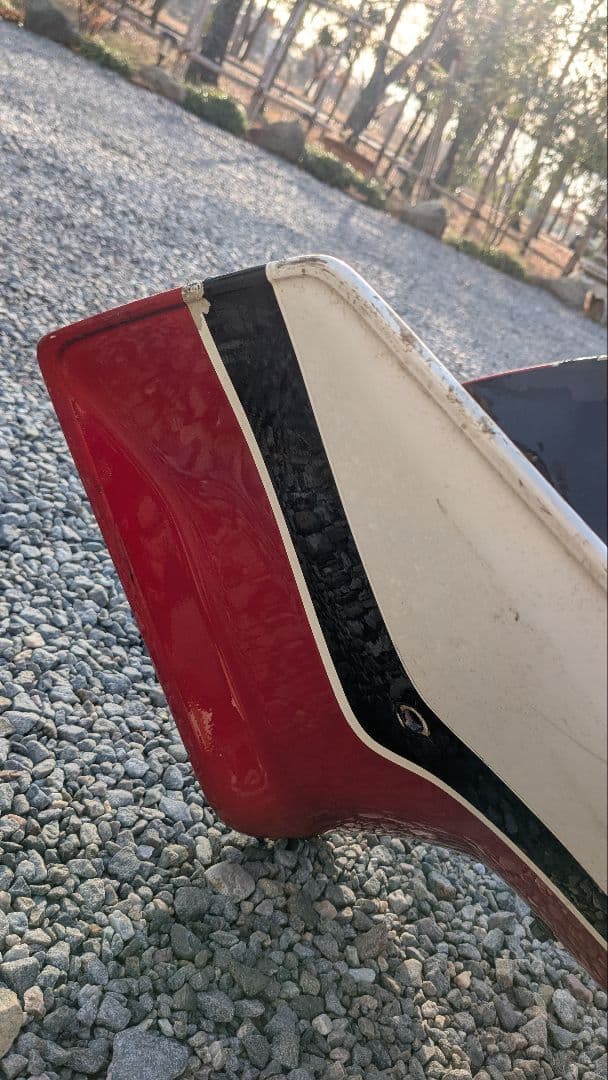 画像更新　HONDA CBX INTEGRA カウル 赤/白