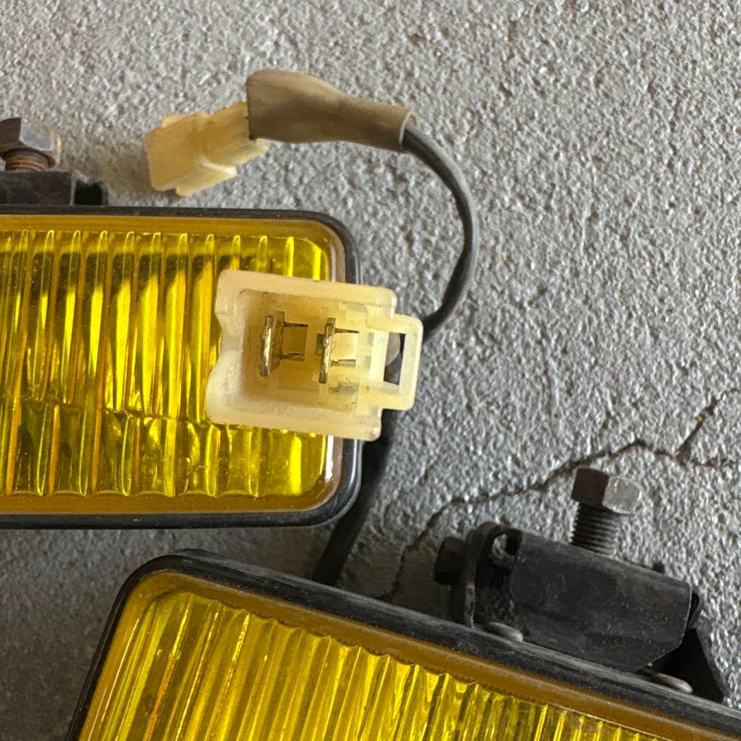 ホンダ　シティ　純正イエロー フォグランプ 当時物