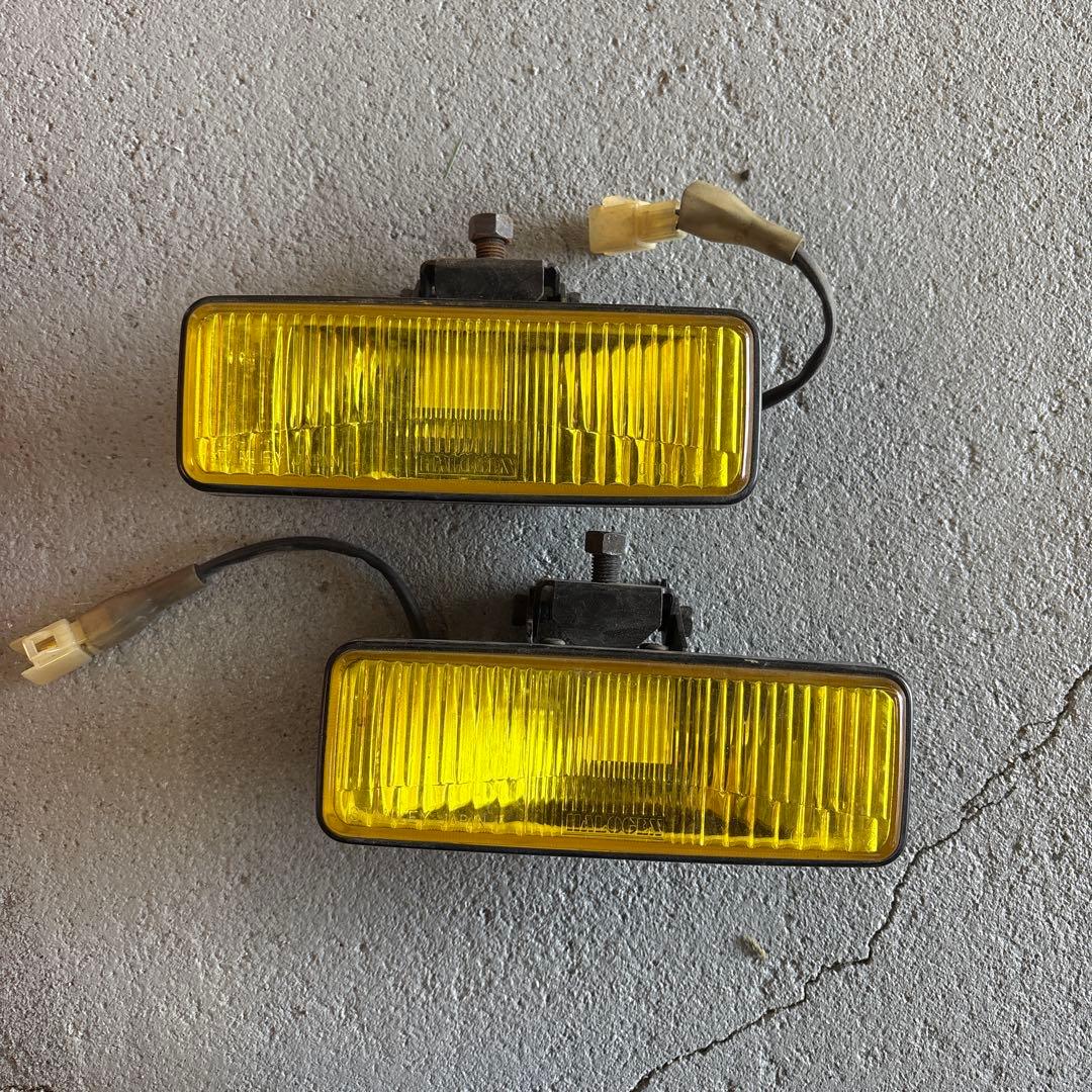 ホンダ　シティ　純正イエロー フォグランプ 当時物