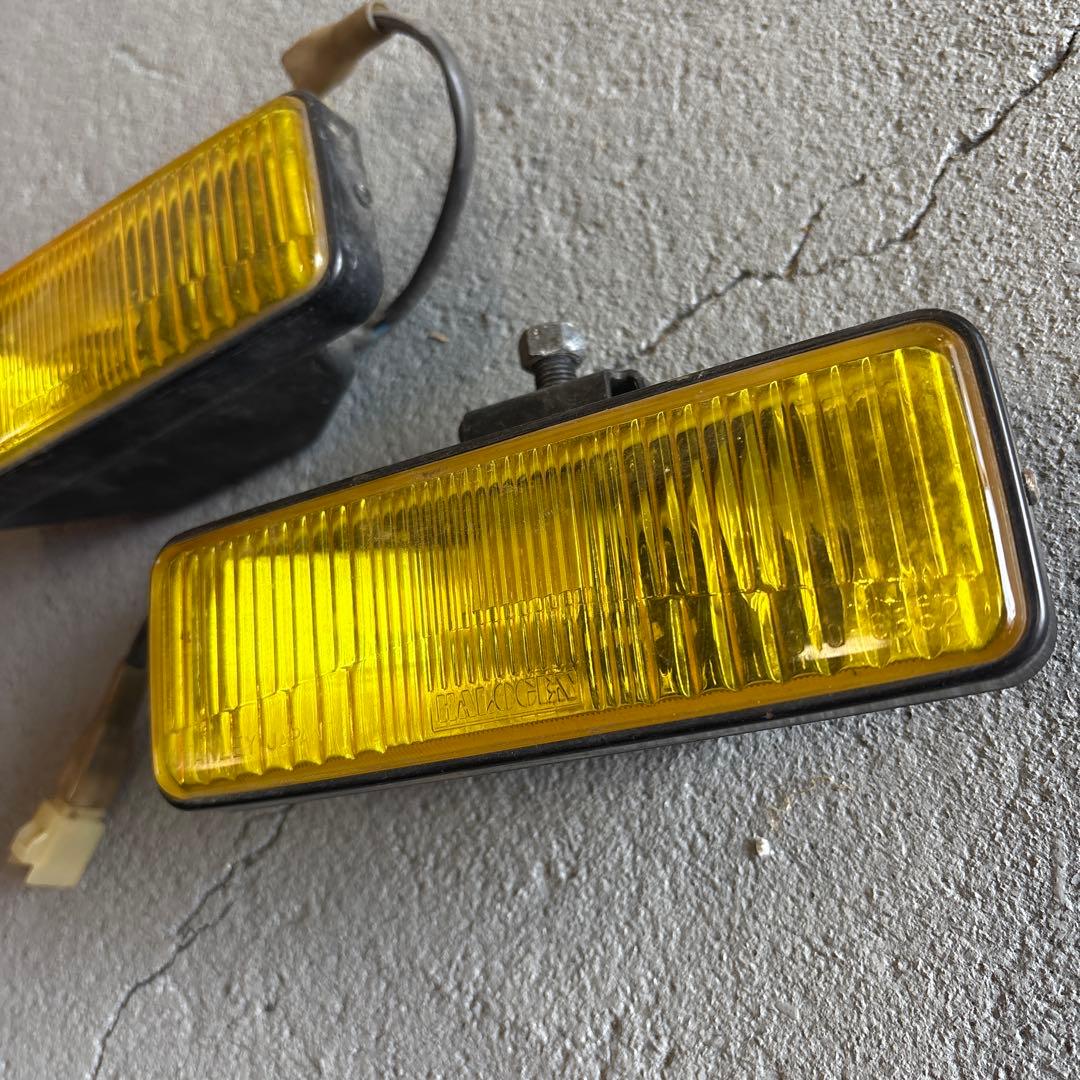 ホンダ　シティ　純正イエロー フォグランプ 当時物