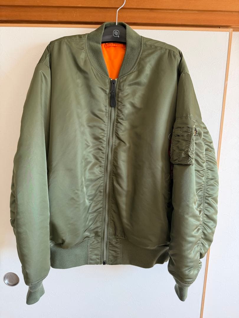 [値下げ交渉NG] ALPHA MA-1 レア　オーバーサイズ4L