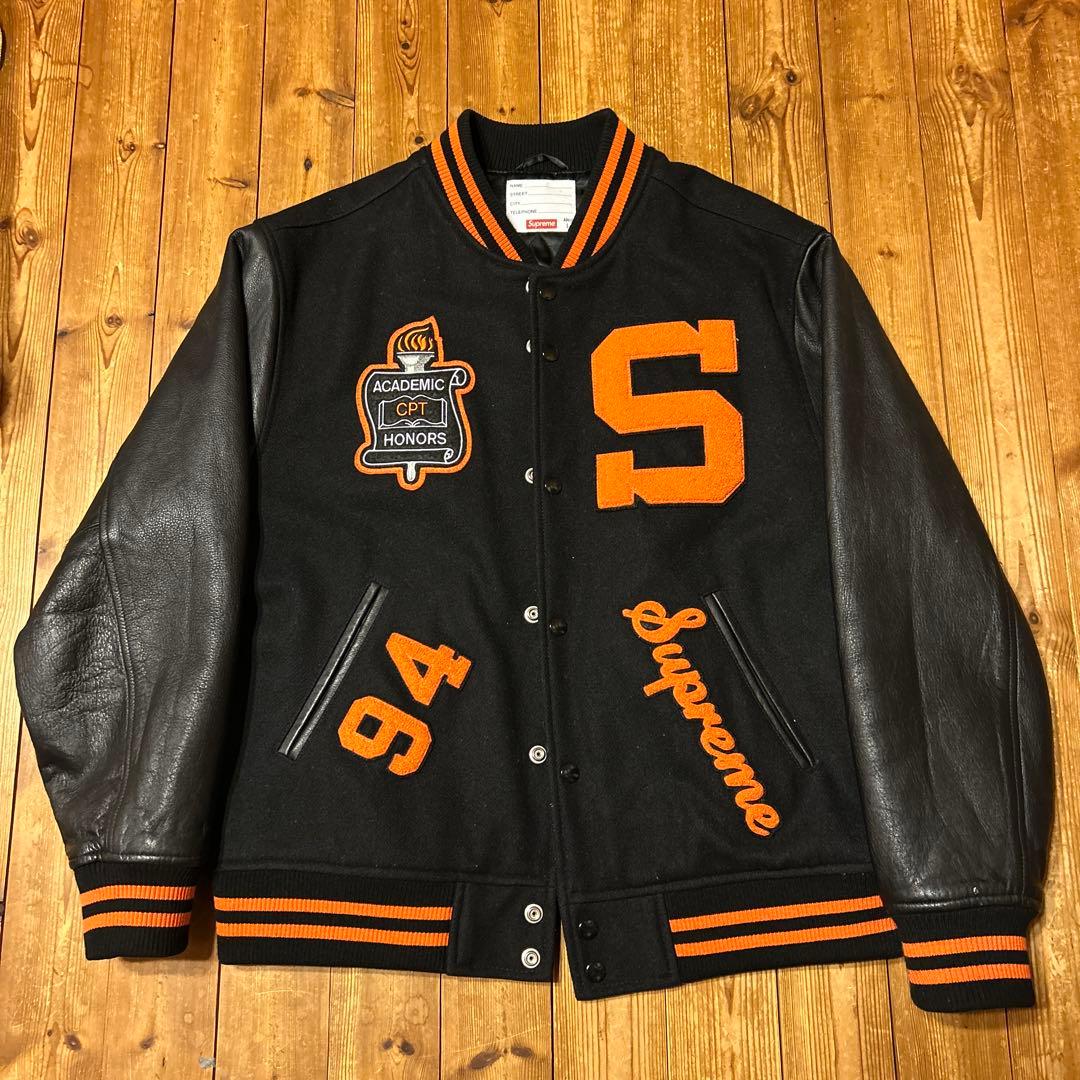 Supreme varsity jacket スタジャン