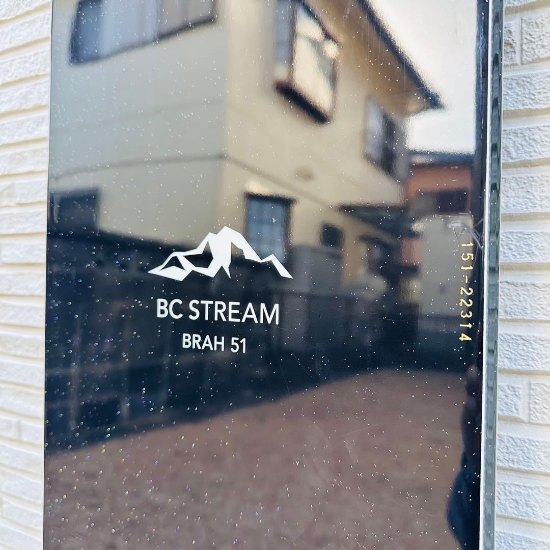 一度のみ使用 BC Stream BRAH 151 スノーボード ラントリ
