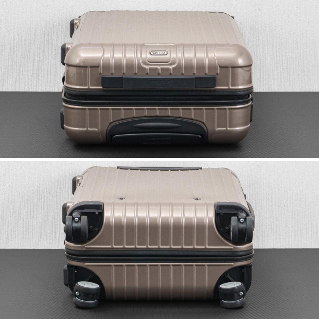 極美品 リモワ サルサ 35L 機内持ち込み 4輪 TSAロック プロセコ