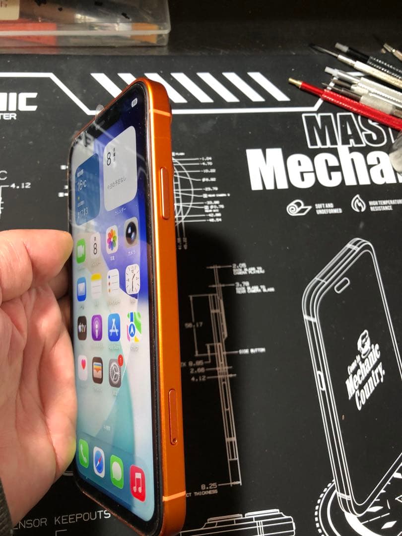 ⚠️【ron 】iPhone 11 カスタム品 (17Pro風) 256GB