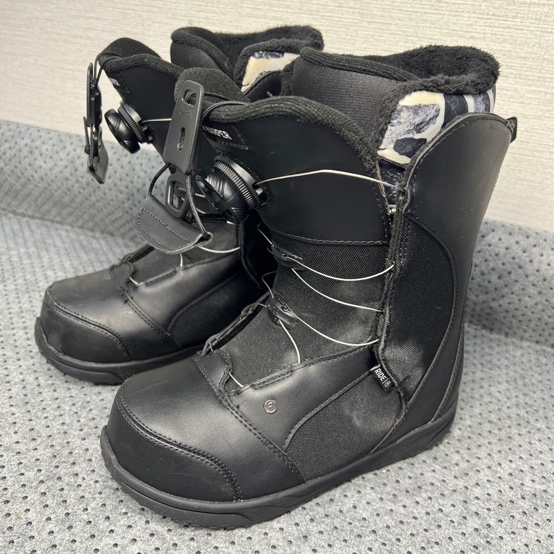 5回使用 23.5cm RIDE×HARPER BOA スノーボードブーツ
