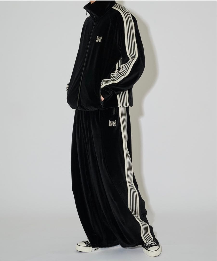 パンツ Needles H.D. Track Pant- C/PE Velour
