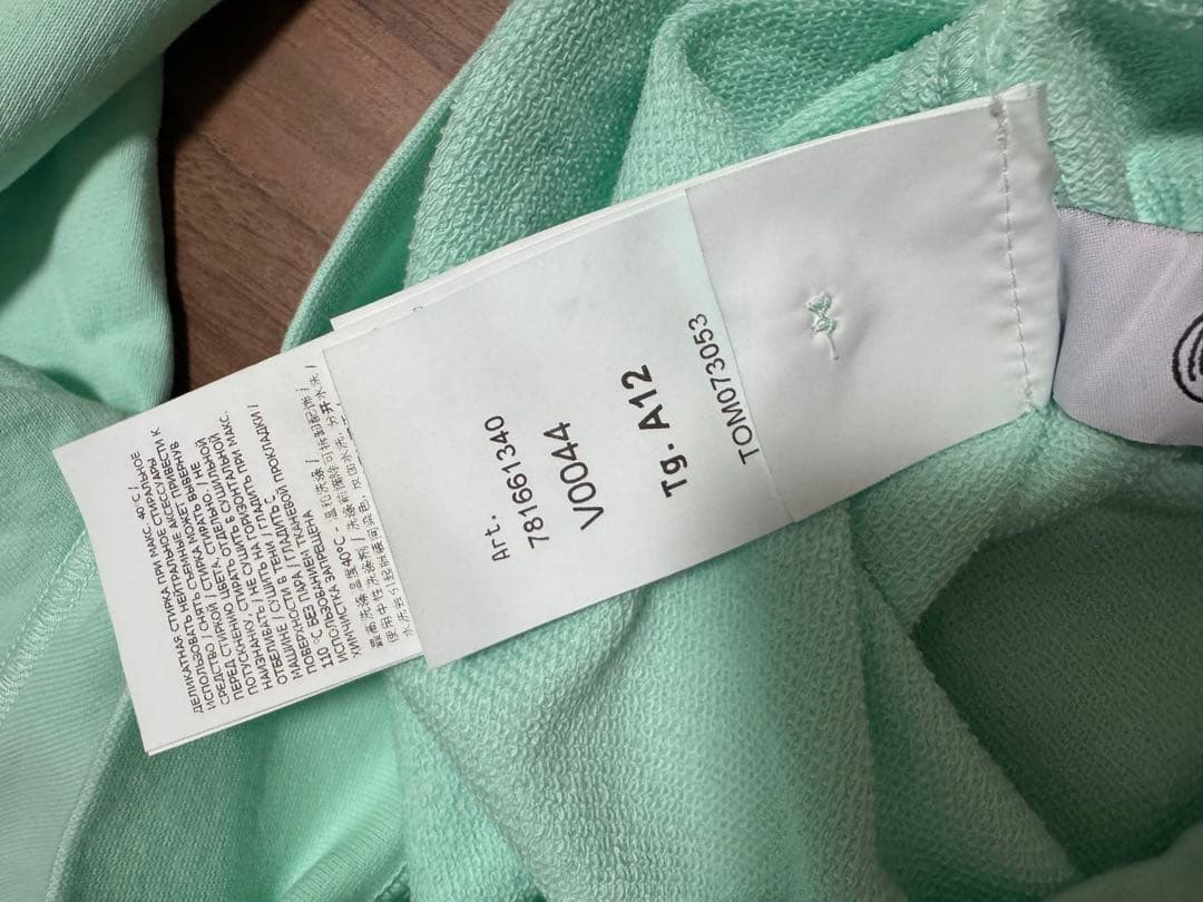 新品＊Stone  ミントグリーン トレーナー　S