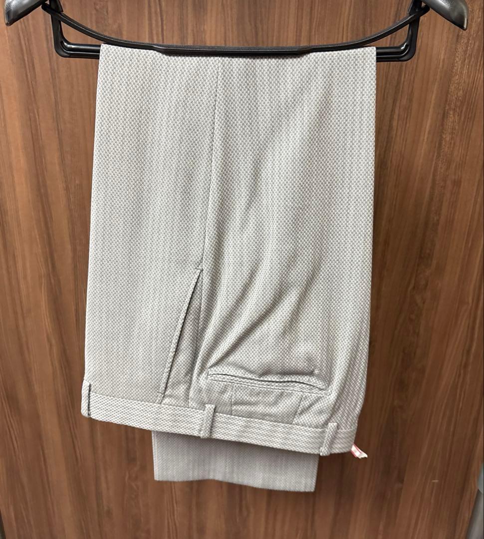 【美品】TENORAS スリーピーススーツ　ライトグレー M