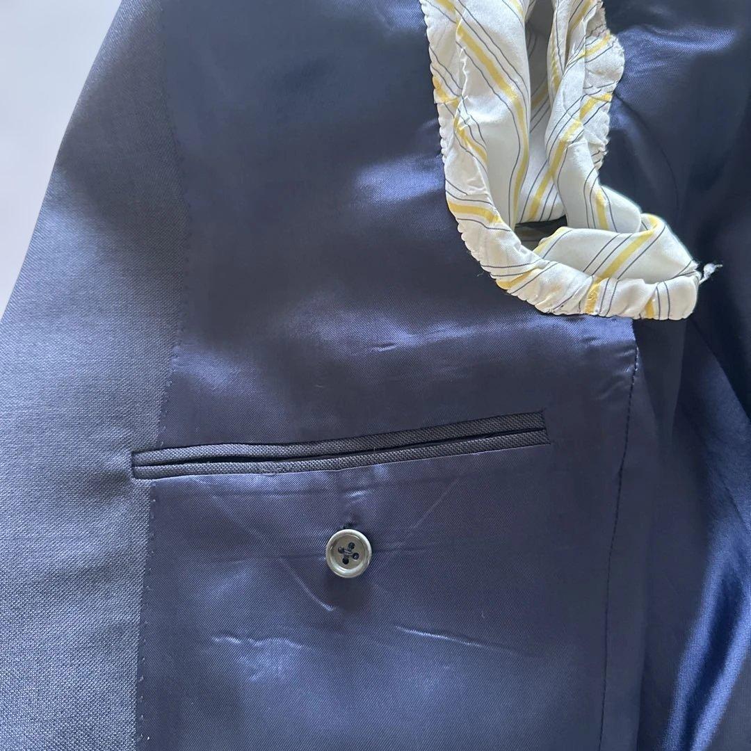 サルトリア　パルテノペア　スーツ 新品　ネイビー　50サイズ