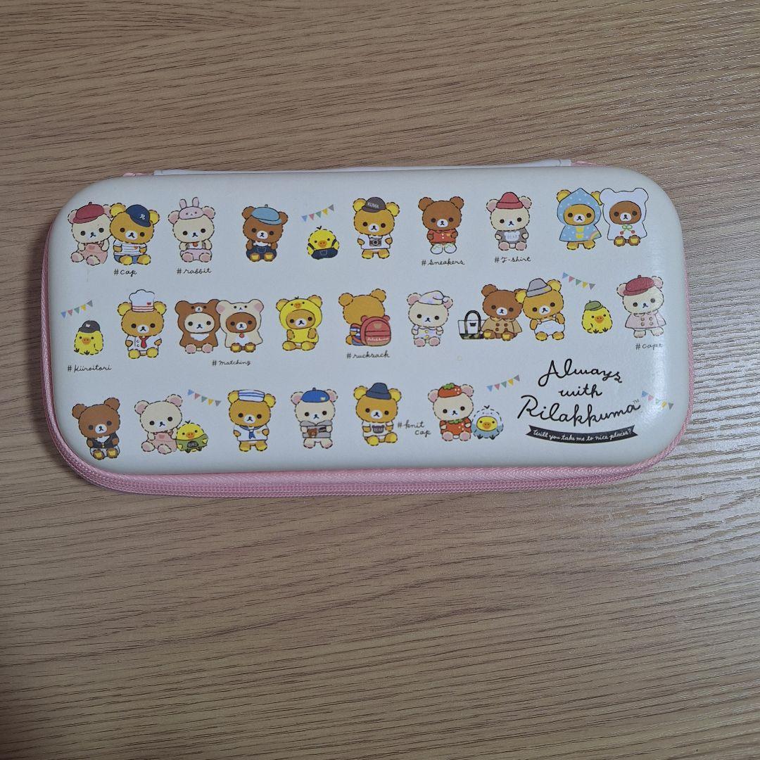Nintendo Switch Lite ピンク リラックマケース付き