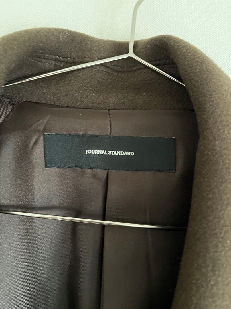 ジャーナルスタンダード ロング コート カーキ ブラウン S オーバーサイズ