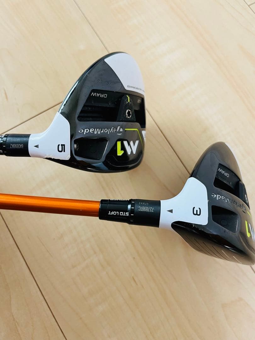 テーラーメイド　M1-3w/5w Tour AD DI-5S希少