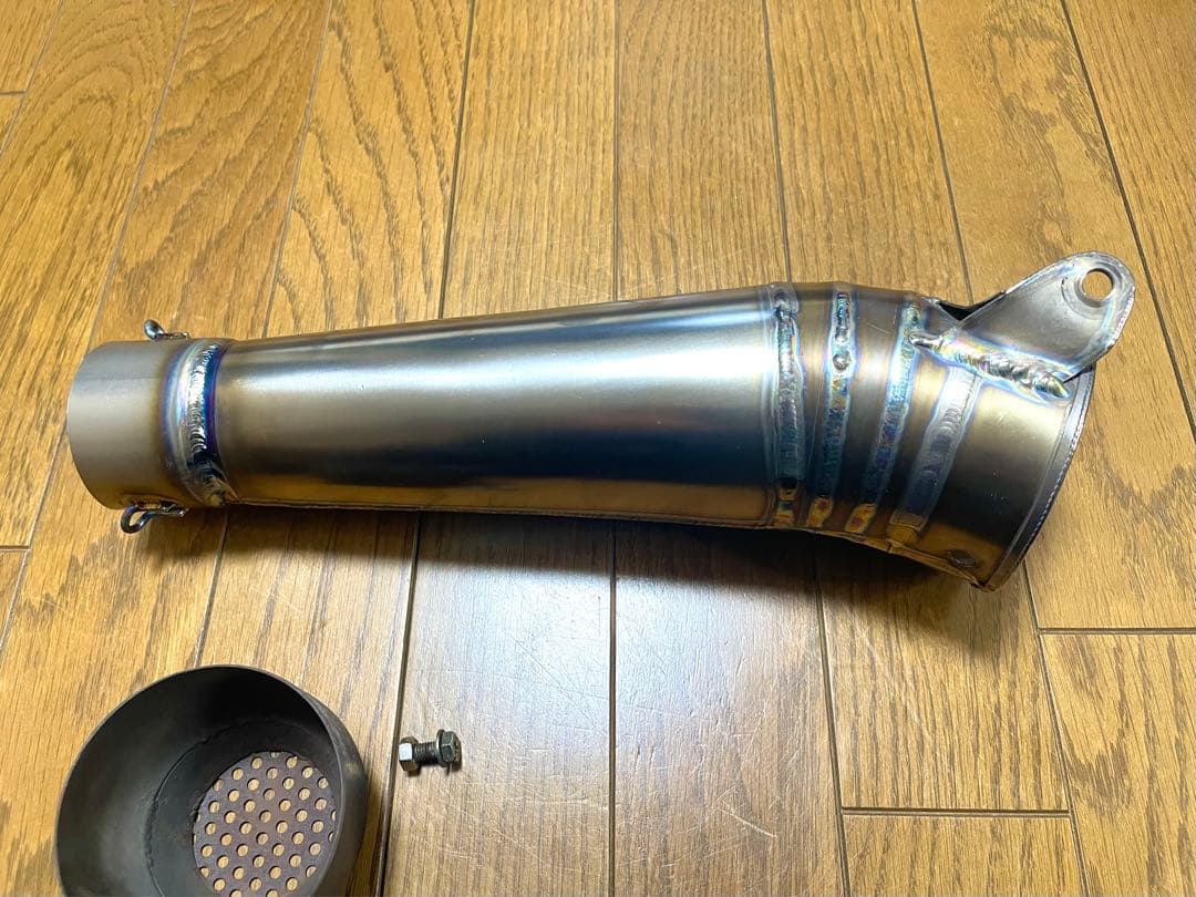 アサヒナレーシング チタン マフラー 60.5 サイレンサー