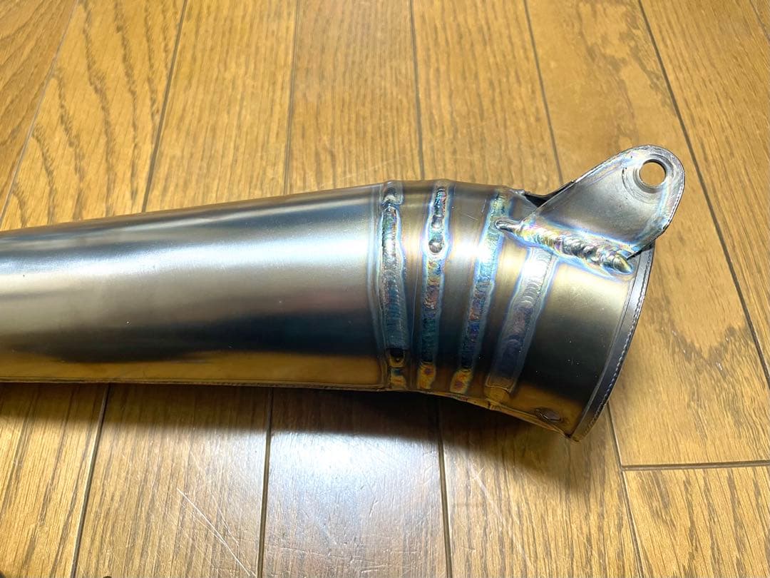 アサヒナレーシング チタン マフラー 60.5 サイレンサー