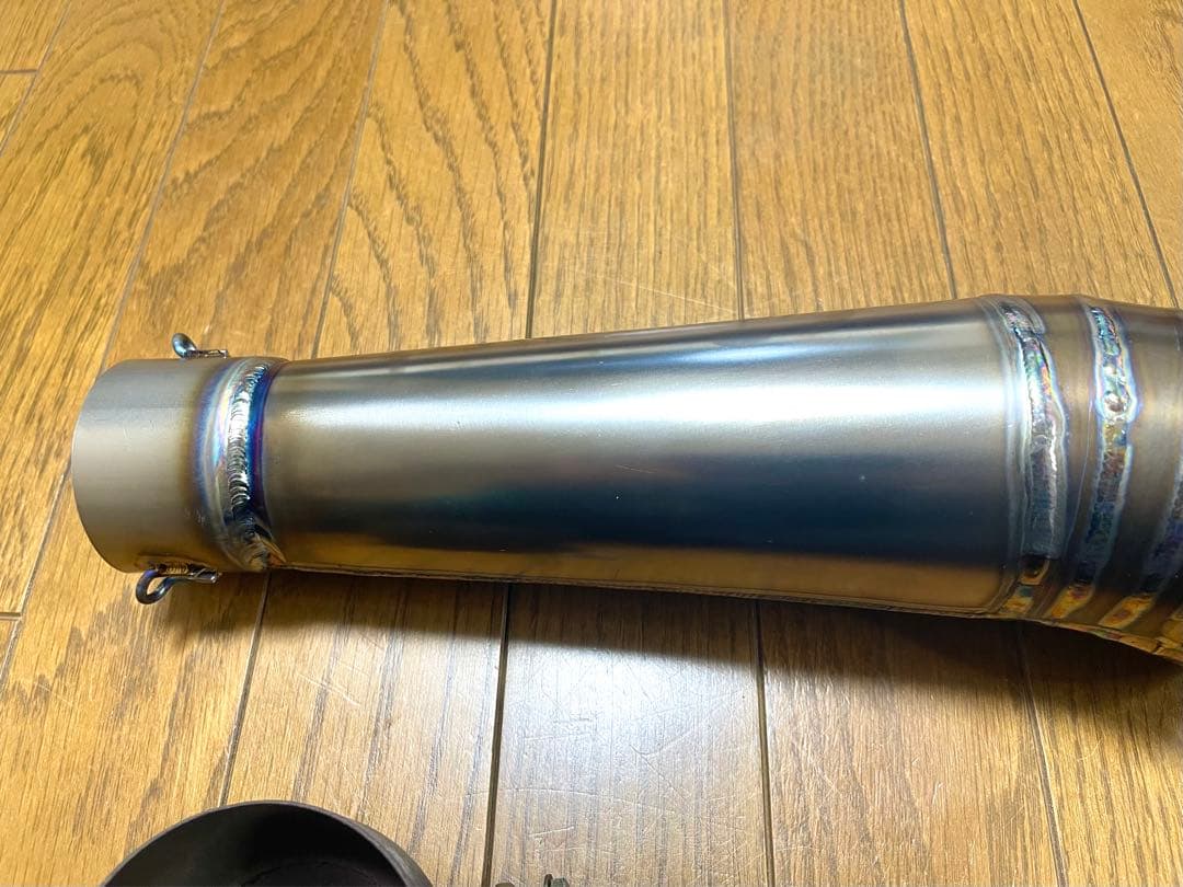 アサヒナレーシング チタン マフラー 60.5 サイレンサー