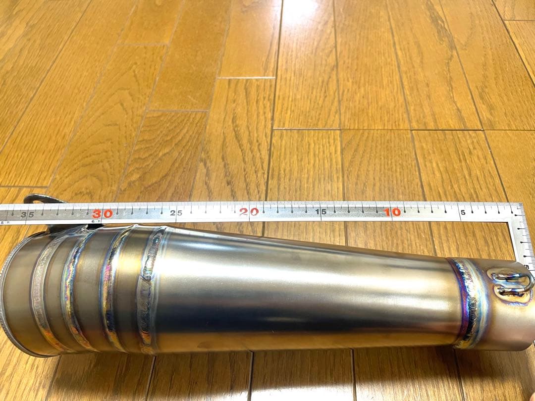 アサヒナレーシング チタン マフラー 60.5 サイレンサー