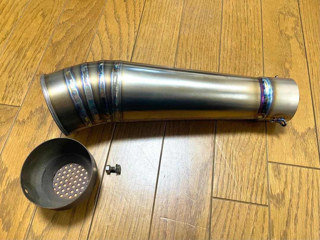 アサヒナレーシング チタン マフラー 60.5 サイレンサー