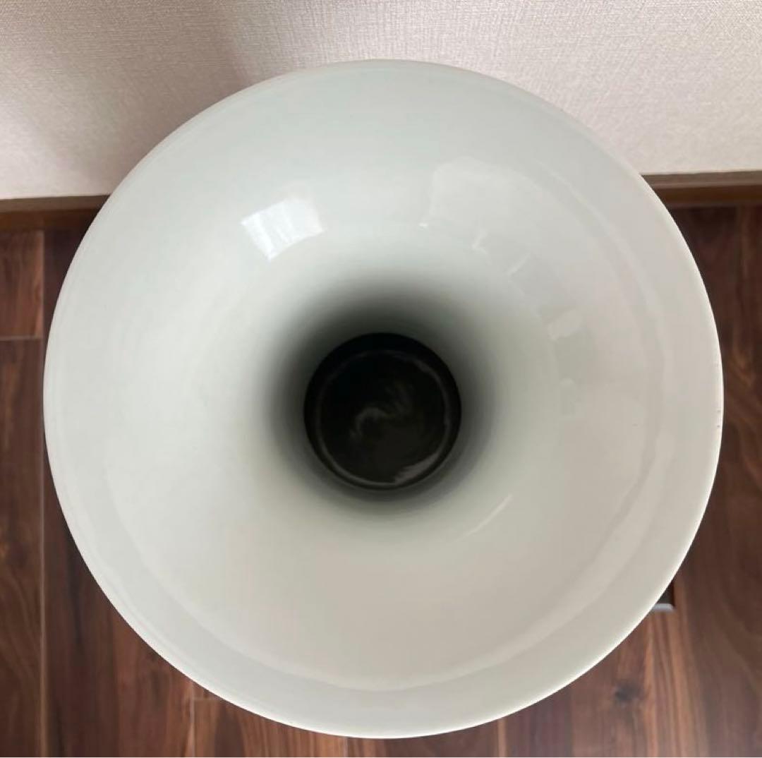 景徳鎮御窯 北京故宮博物院監製 限定複製品 青花牡丹紋瓶　認定書付