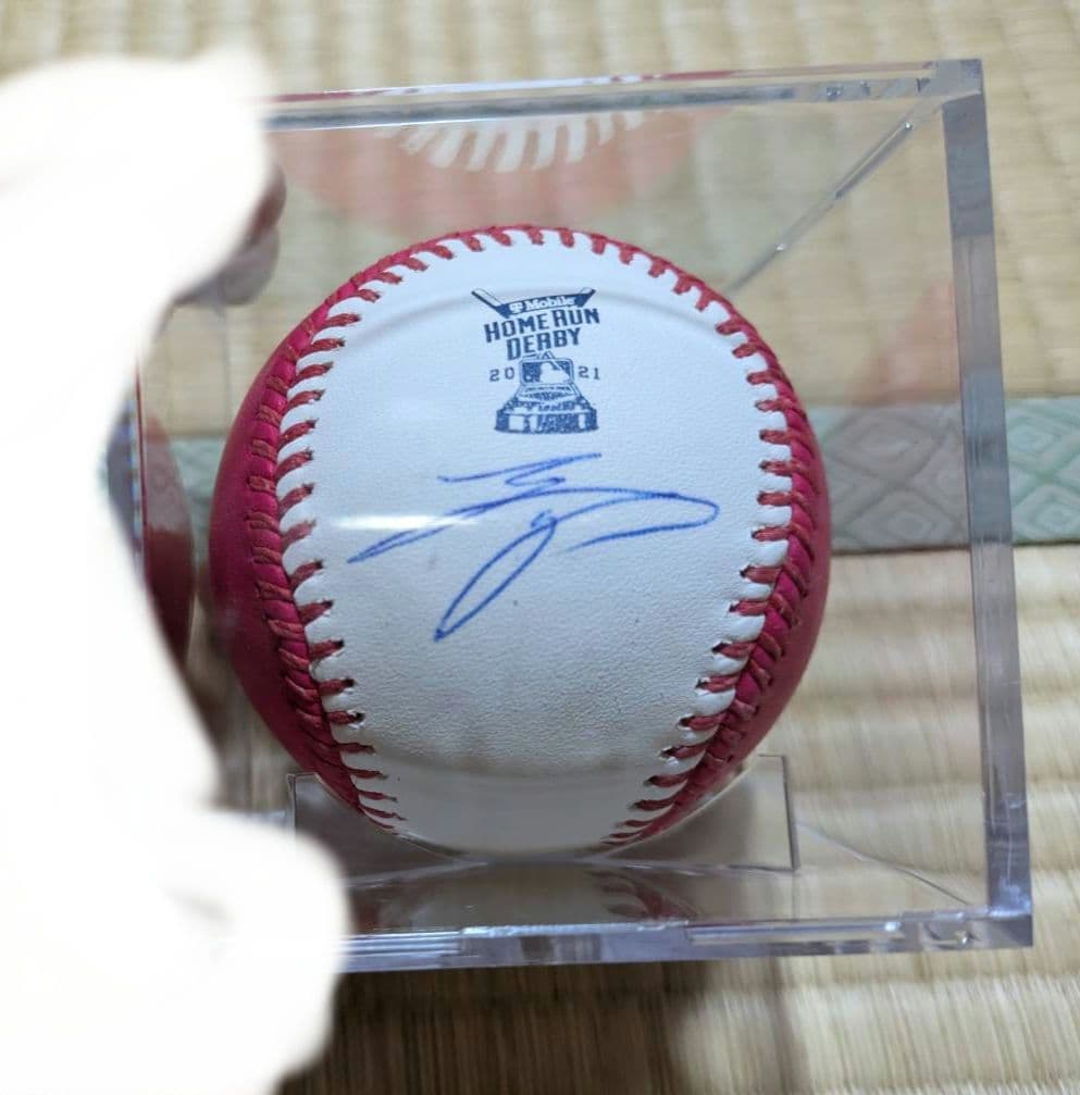 大谷翔平　サイン入り野球ボール　ホログラム番号VS715462