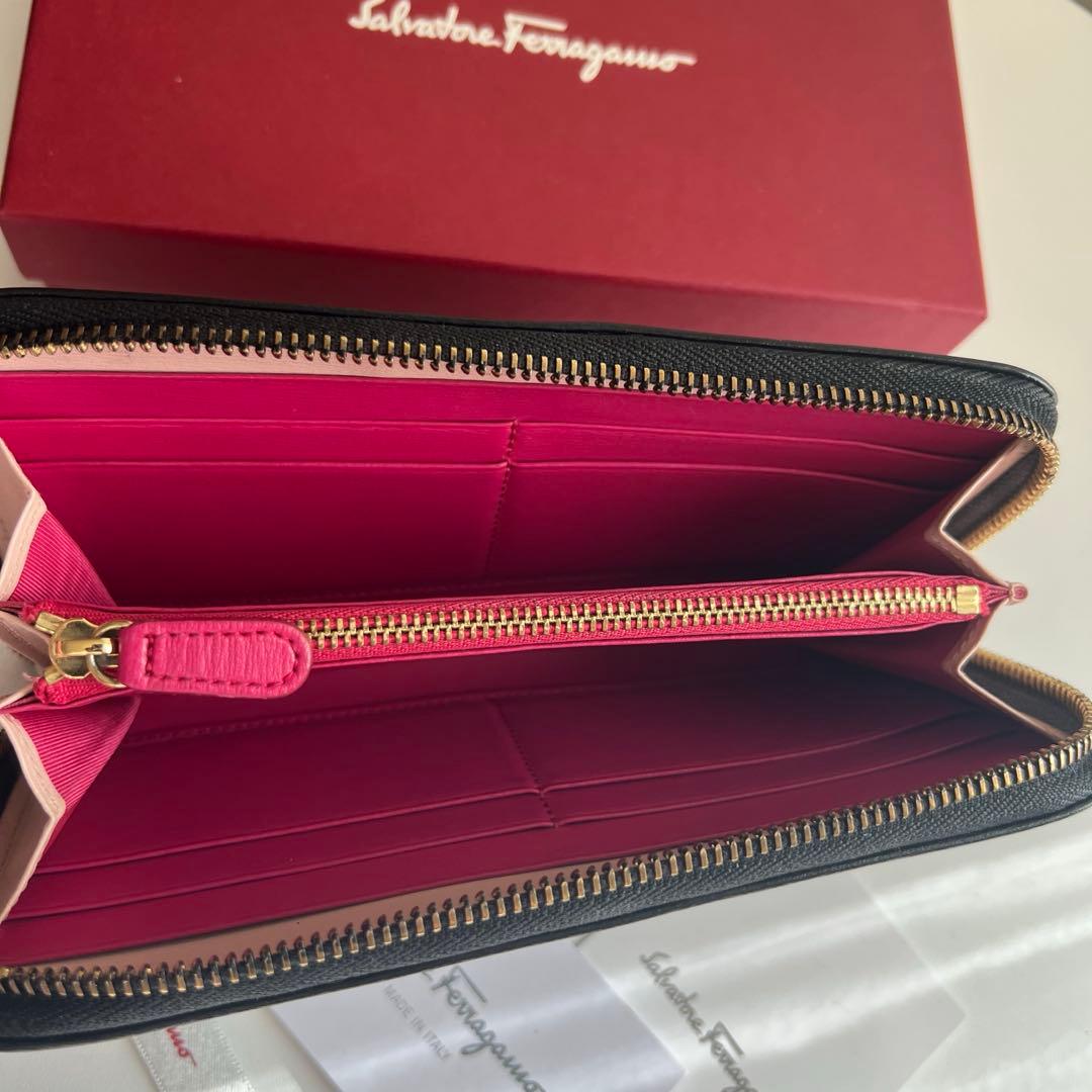 473 美品 Ferragamo サルバトーレフェラガモ 長財布