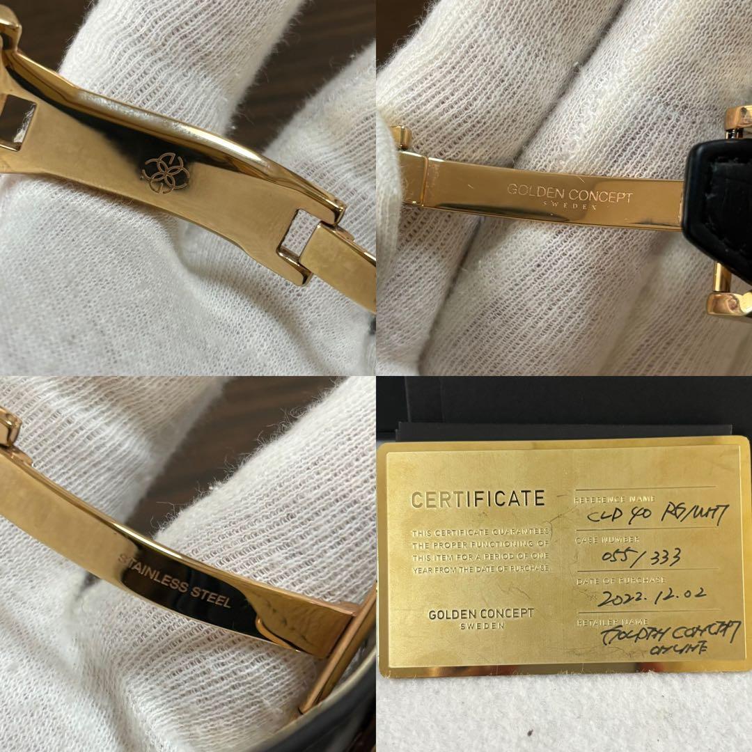 ［美品］ゴールデンコンセプト　CLD-40 アップルウォッチケース　ジルコニア