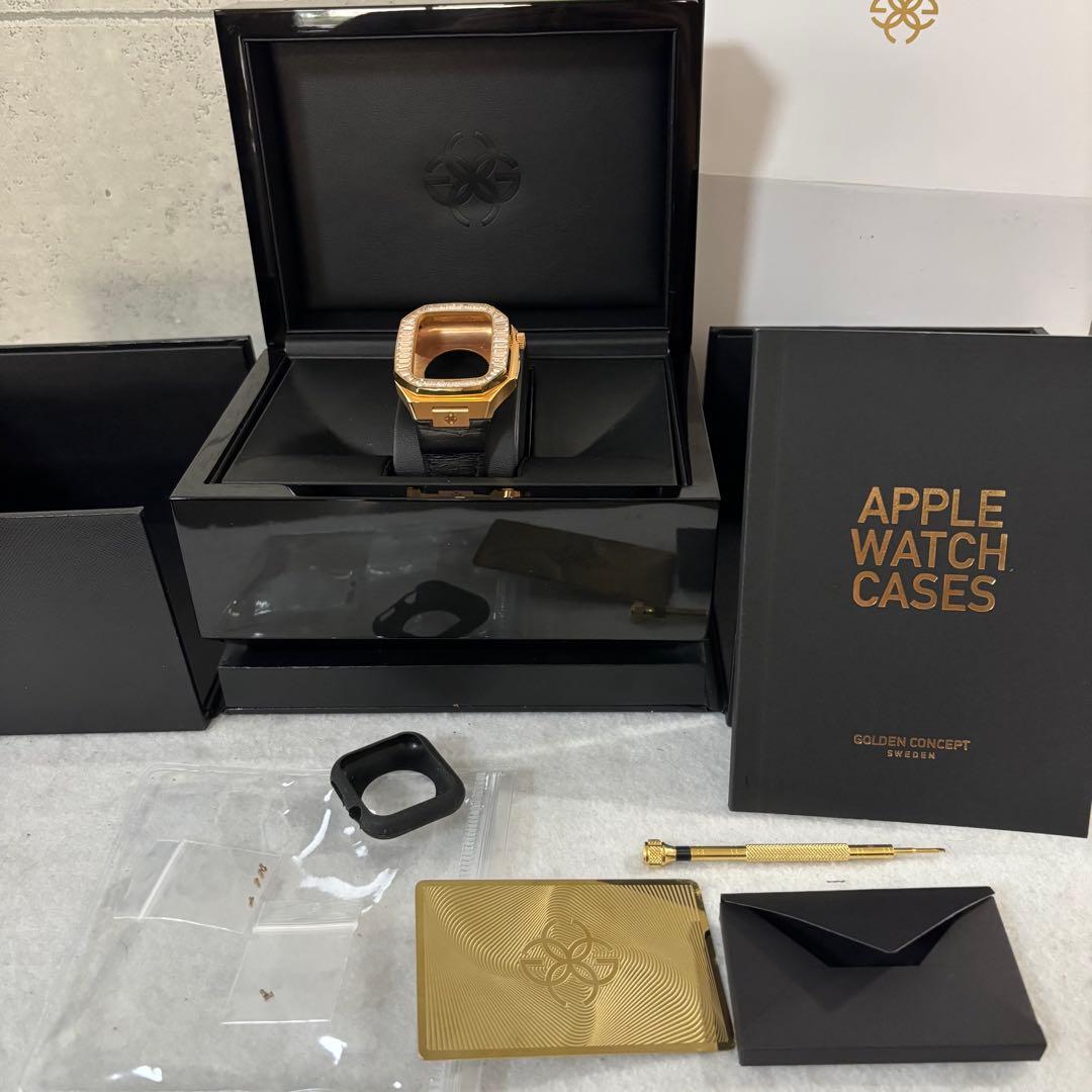 ［美品］ゴールデンコンセプト　CLD-40 アップルウォッチケース　ジルコニア