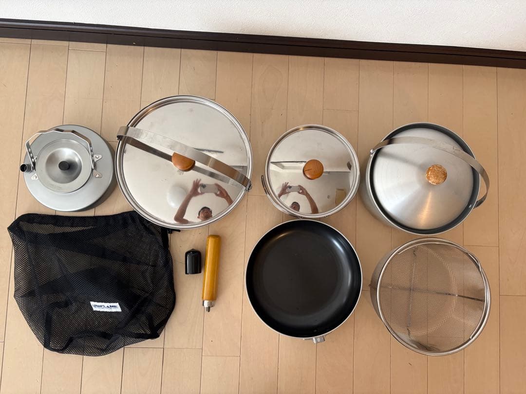 UNIFLAME fan5 DX ユニフレーム ➕山ケトル900