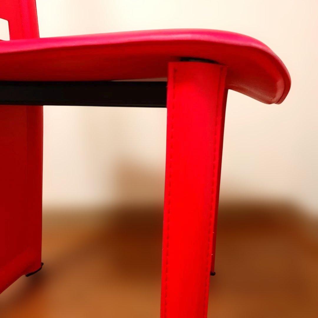 廃盤 IDC 大塚家具 ハイバックチェア モダン ミッドセンチュリー 2脚セット