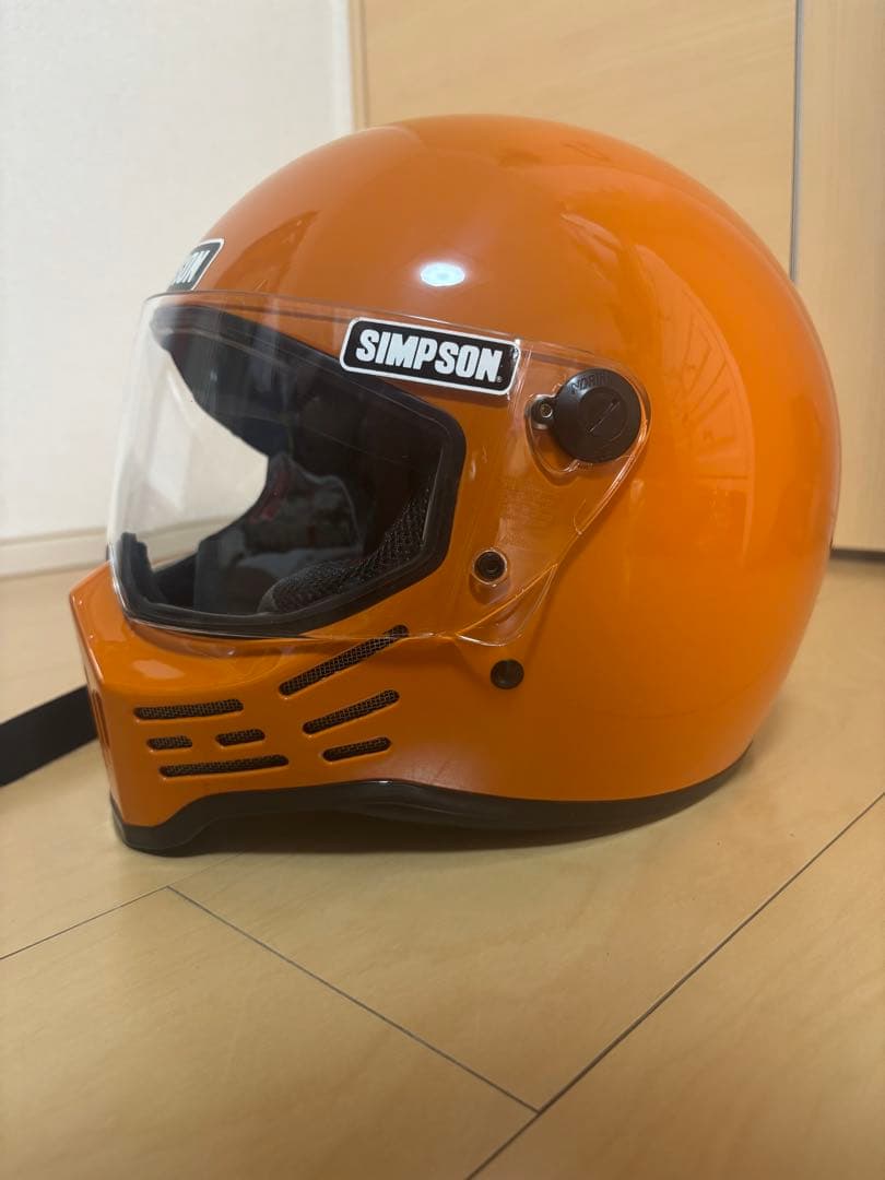 SIMPSON M30 58cm ミラーシールド　シンプソン　ヘルメット