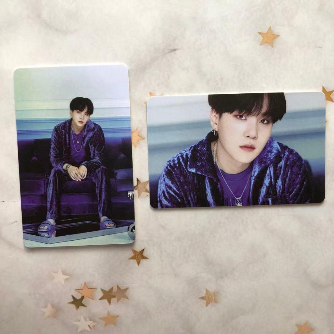 BTS BE 韓国 限定 未公開フォト ラキドロ SUGA ユンギ トレカ 2枚