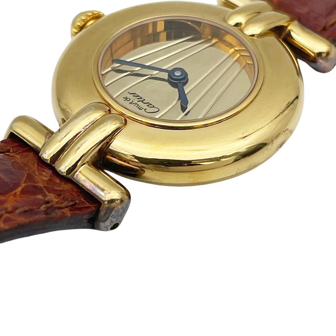 【QZ】カルティエ レディース腕時計 マストコリゼ ミラーダイアル 13M25