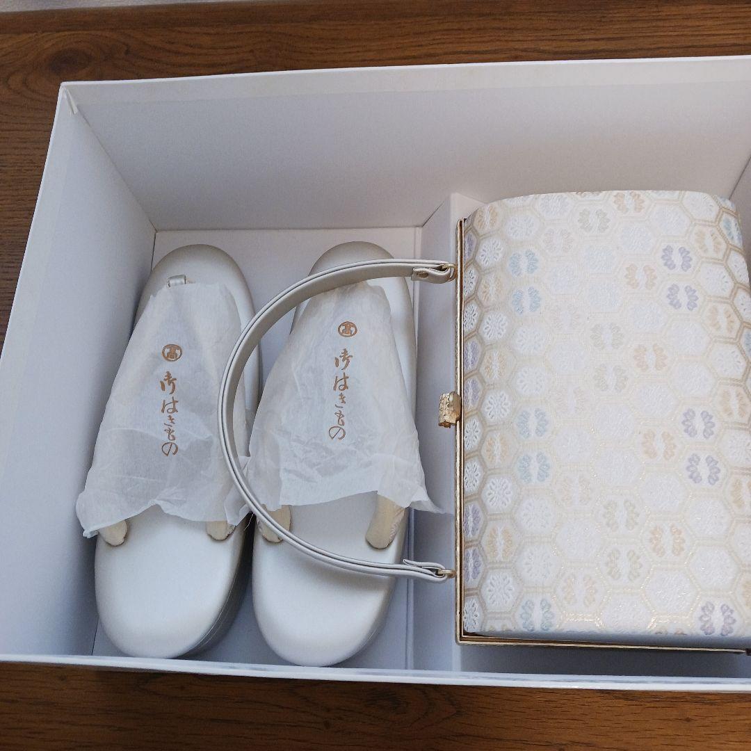 お値引き美品和装用バッグと草履のセット高島屋大阪店