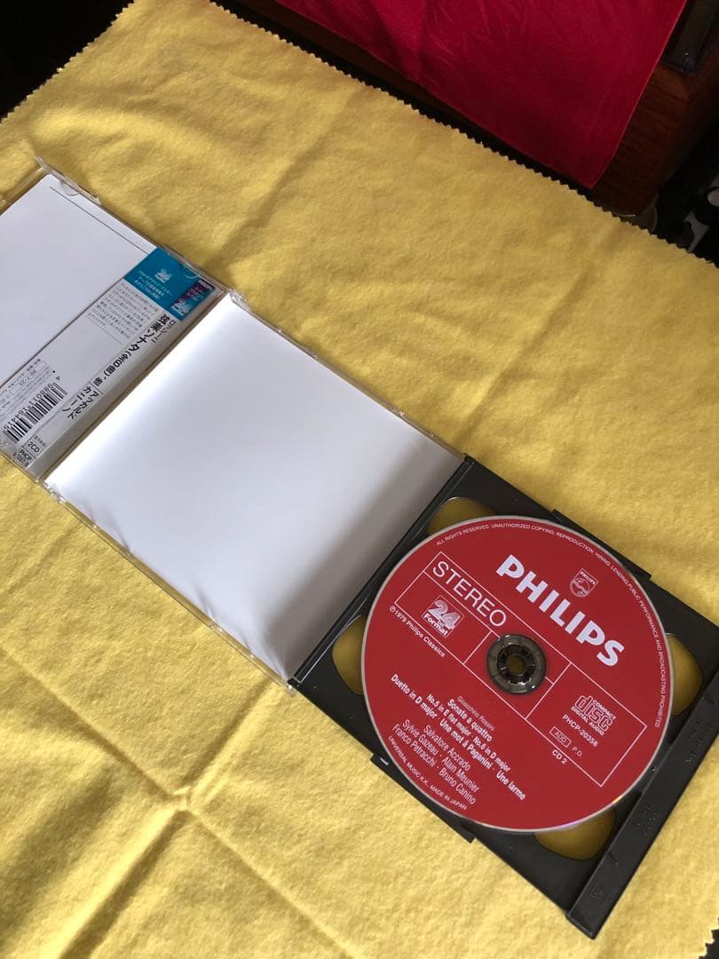 貴重！ロッシーニ　弦楽ソナタ 全曲　全集　アッカルド　2CD phlips