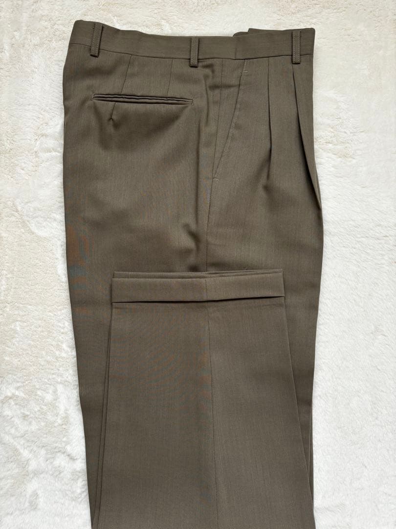 Christian Dior ダブルブレストスーツ ベージュ