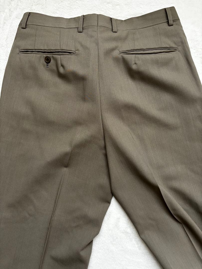 Christian Dior ダブルブレストスーツ ベージュ