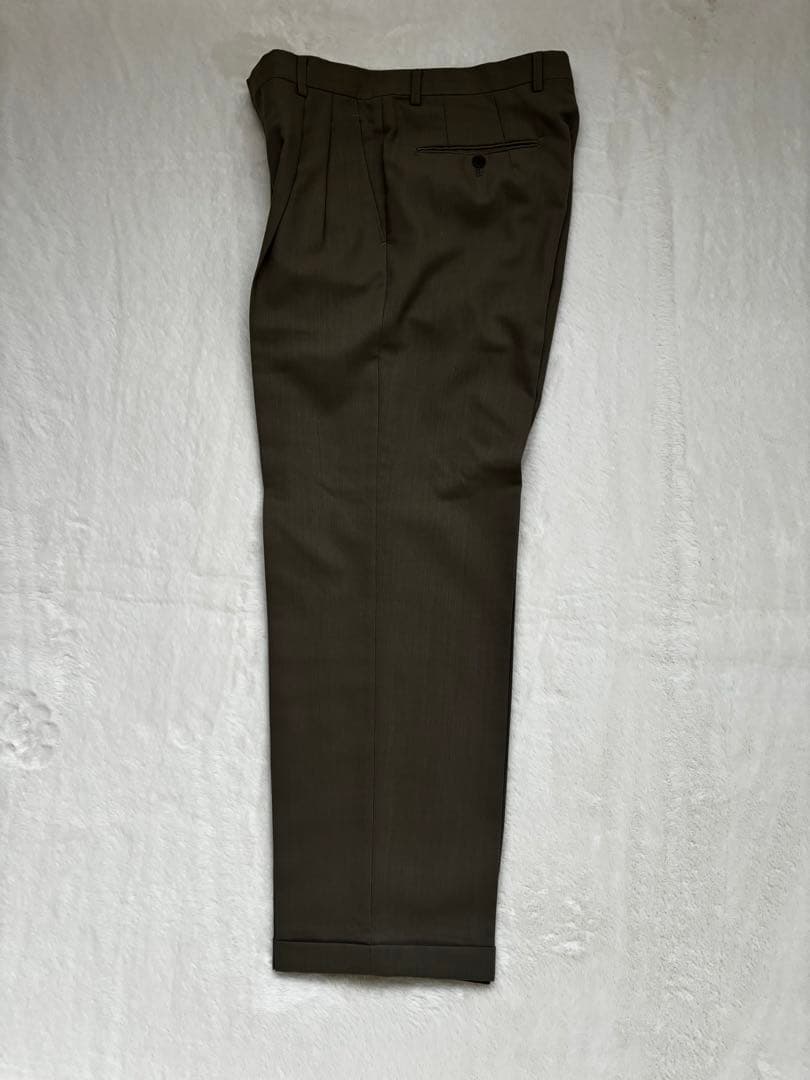 Christian Dior ダブルブレストスーツ ベージュ