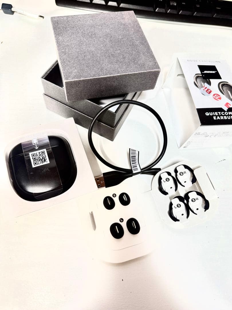 【箱・付属品、完備】BOSE QuietComfort Earbuds II