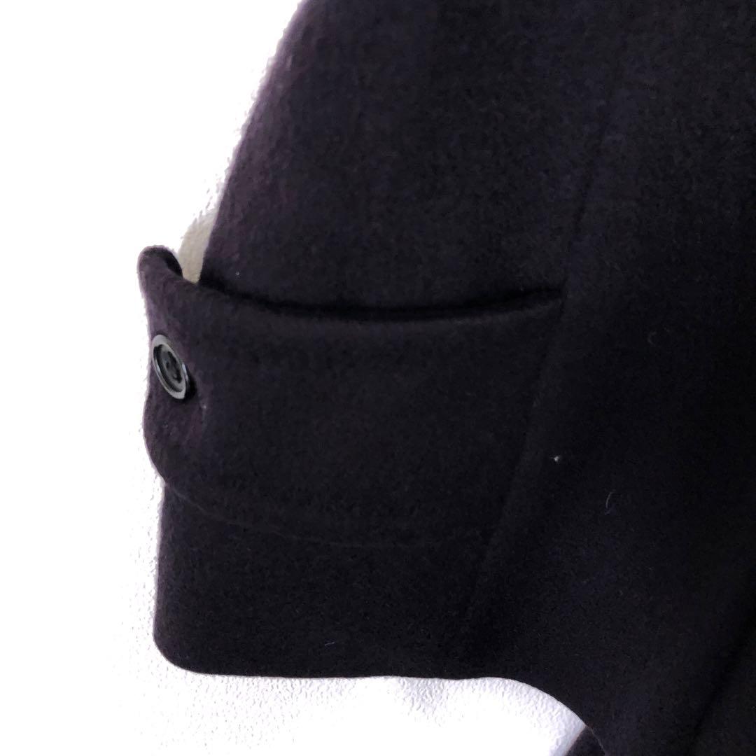 Aquascutum レトロ トラッド古着 カシミヤ100% ステンカラーコート