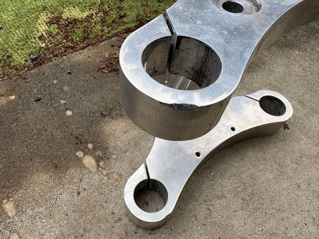 ドラックスター400 社外トリプルツリー