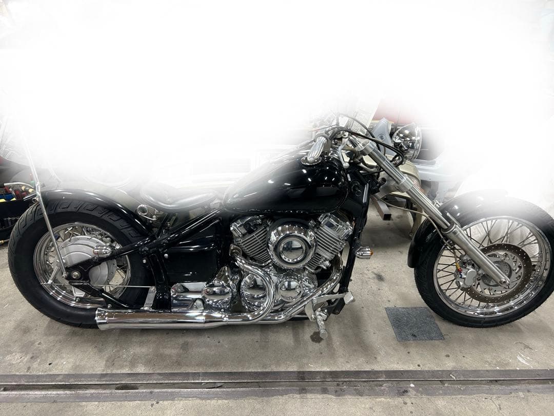 ドラックスター400 社外トリプルツリー