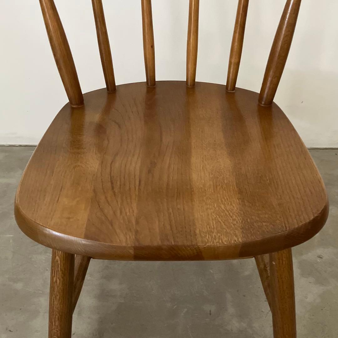 レトロ　アンティーク　古家具　北欧家具　無印良品　ウィンザーチェア　ナチュラル