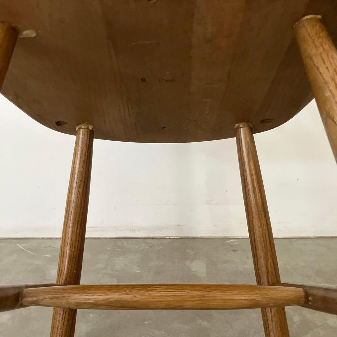 レトロ　アンティーク　古家具　北欧家具　無印良品　ウィンザーチェア　ナチュラル