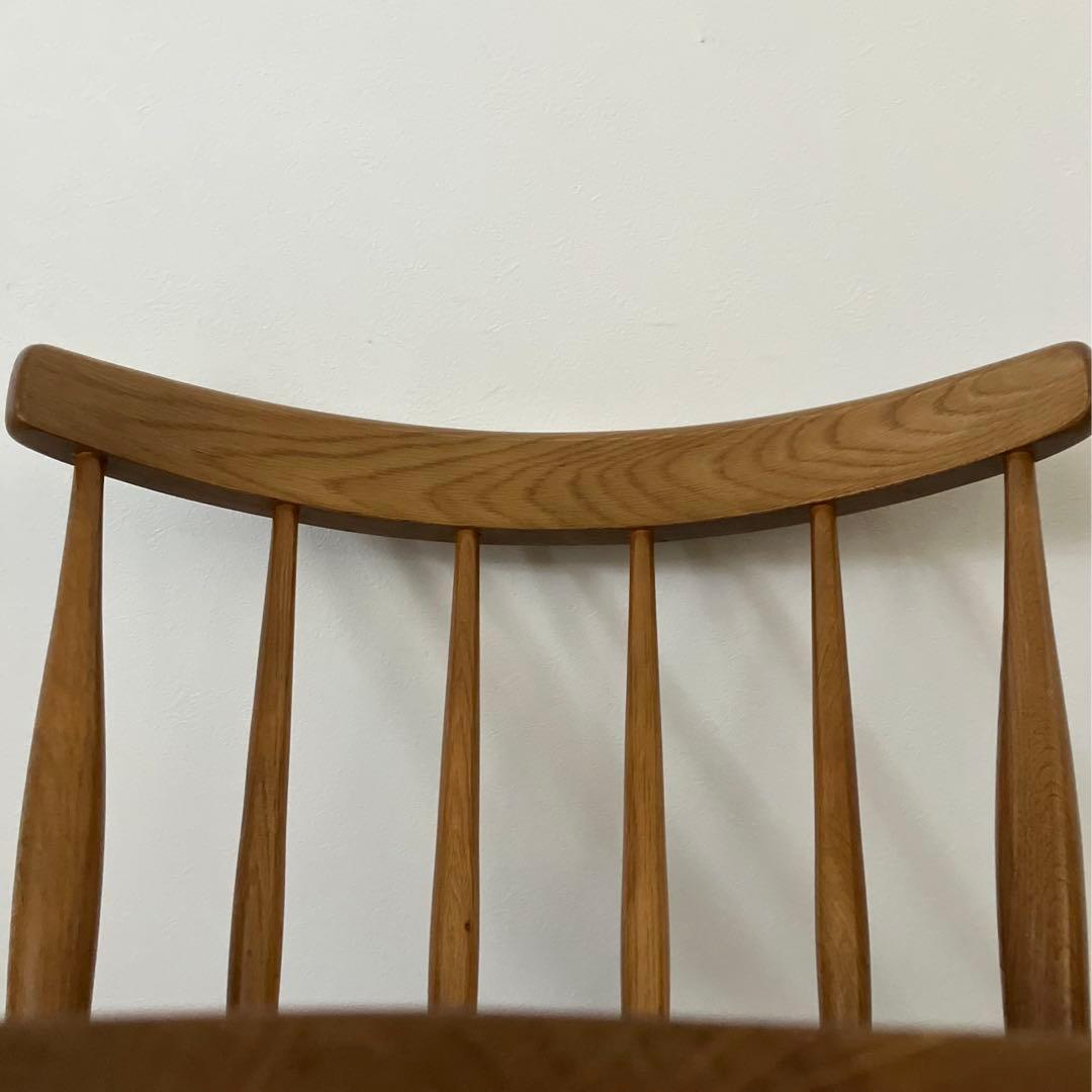 レトロ　アンティーク　古家具　北欧家具　無印良品　ウィンザーチェア　ナチュラル