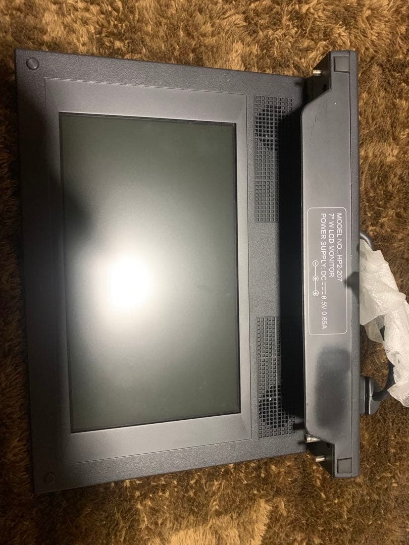 コンパクトTFTモニター　PlayStation2用モニター　HP2-207