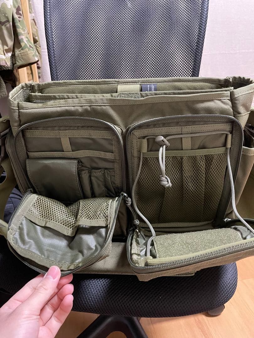 DIRECT ACTION MESSENGER BAG オリーブドラブ