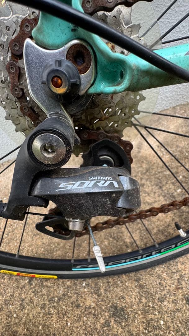 【8/8までお値引】Bianchi VIA NIRONE 7 チェレステカラー