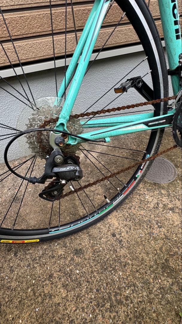 【8/8までお値引】Bianchi VIA NIRONE 7 チェレステカラー