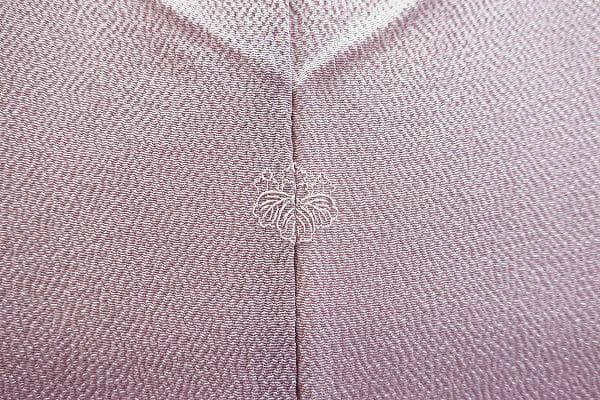 ★専用★未使用品 色留袖 紅藤 縮緬地 枝花 菊 身丈158cm フォーマル